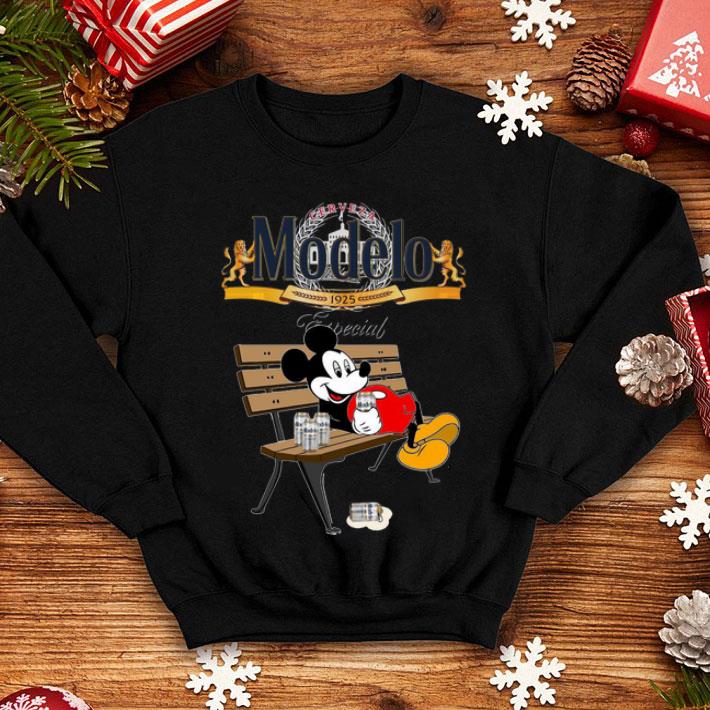 Mickey Mouse Drink Cerveza Modelo shirt 1 Mickey Mouse Drink Cerveza Modelo shirt