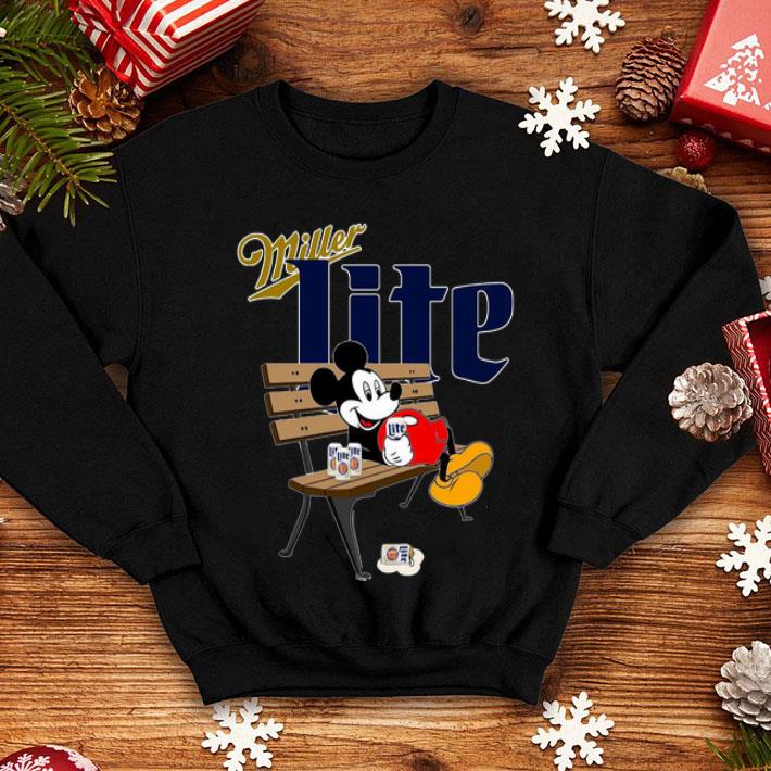 Mickey Mouse Drink Miller Lite shirt 12 Mickey Mouse Drink Miller Lite shirt
