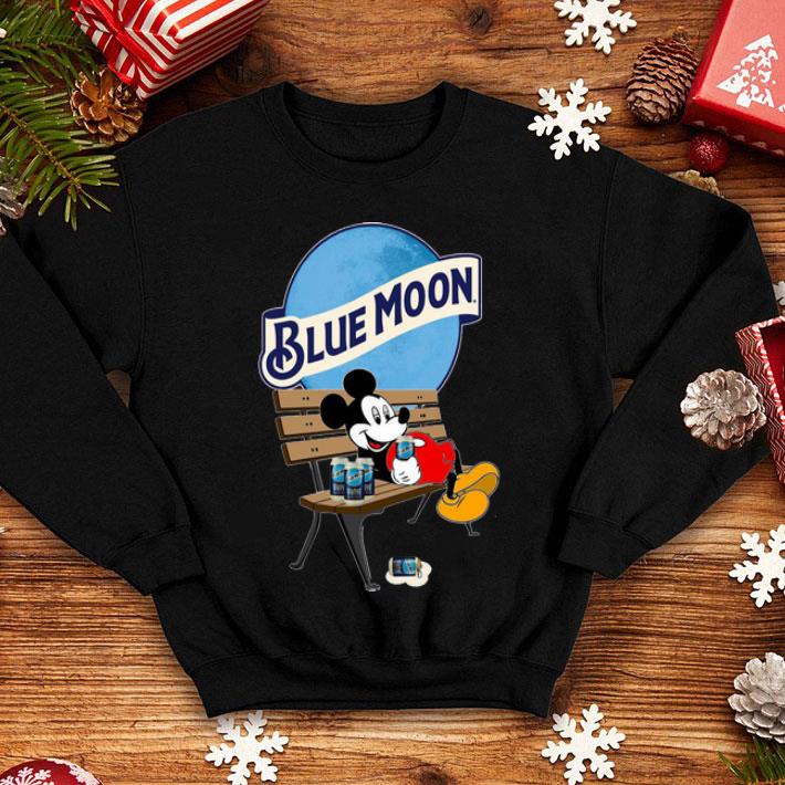 Mickey Mouse Drink Pabst Blue Moon Beer shirt
