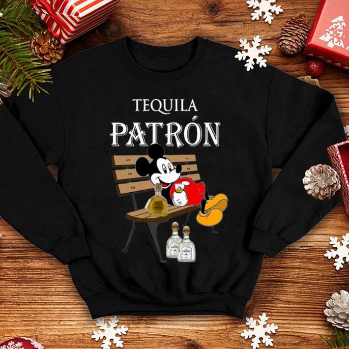 Mickey Mouse Drink Tequila Patron shirt