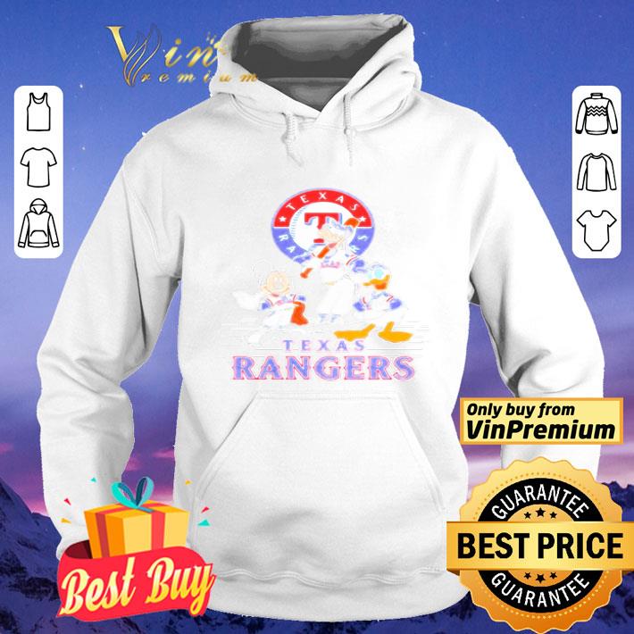 Mickey Mouse Goofy and Donald Duck Texas Rangers shirt Mickey Mouse Goofy and Donald Duck Texas Rangers shirt 4 - Mickey Mouse Goofy and Donald Duck Texas Rangers shirt
