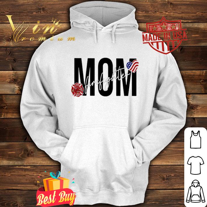 Mom firefighter American flag mother day shirt Mom firefighter American flag mother day shirt 4 - Mom firefighter American flag mother day shirt