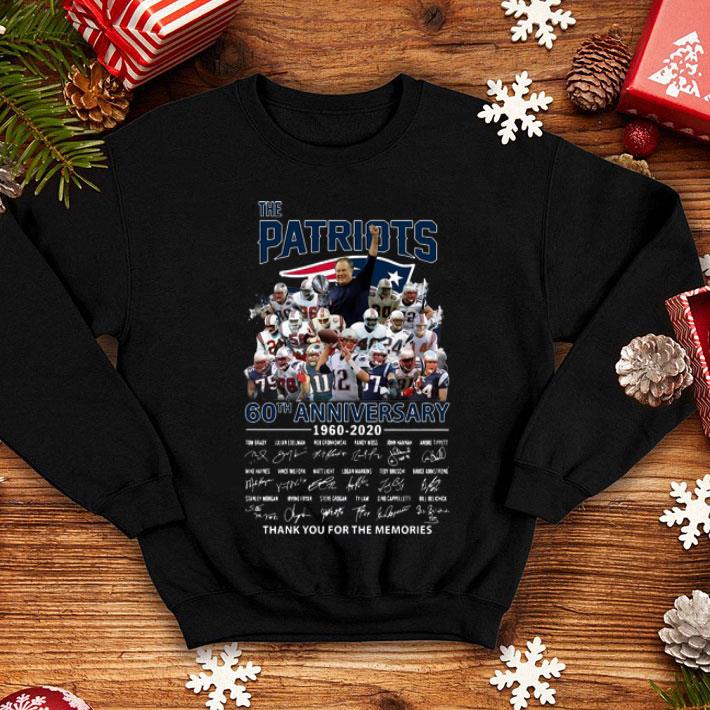New England Patriots 60th Anniversary Thank You For The Memories shirt