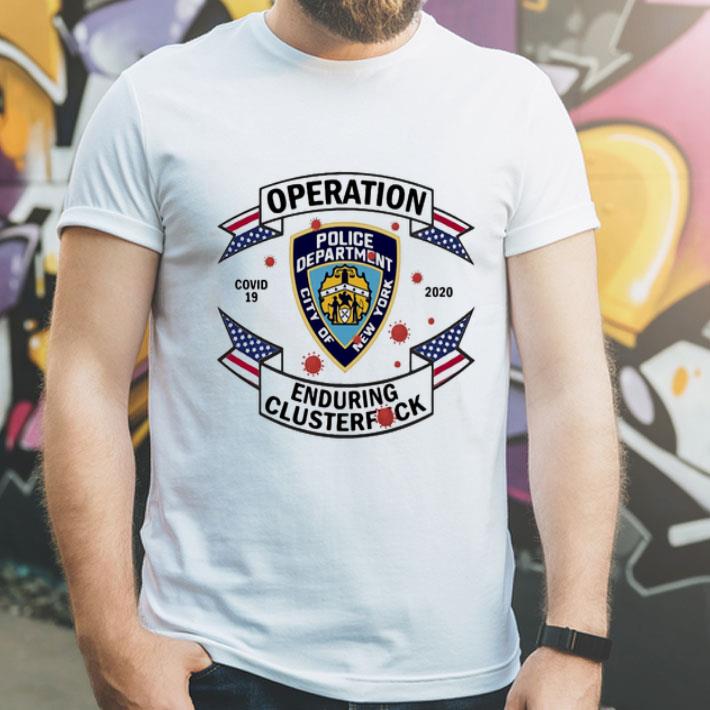 New York City Police Department Operation Covid-19 2020 shirt 1 New York City Police Department Operation Covid-19 2020 shirt
