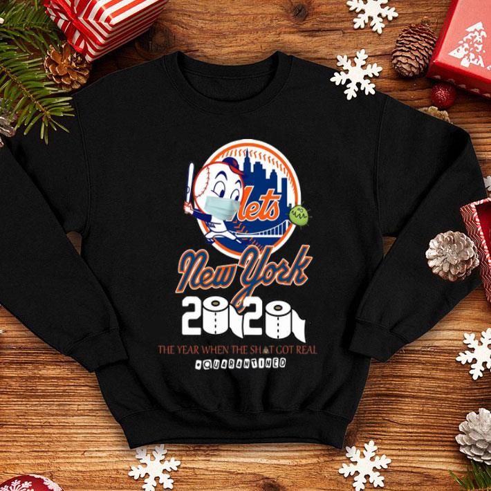 New York Mets Mask 2020 The Year When Shit Got Real #Quarantined shirt 12 New York Mets Mask 2020 The Year When Shit Got Real #Quarantined shirt