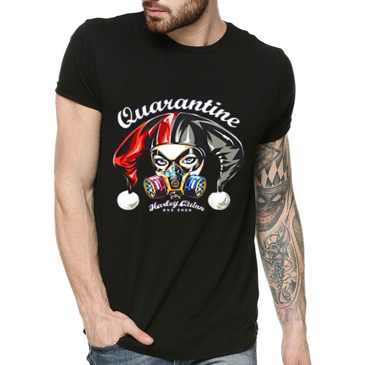Nice Quarantine Harley Quinn Face Respirator Mask Est 2020 Shirt 10 Nice Quarantine Harley Quinn Face Respirator Mask Est 2020 Shirt