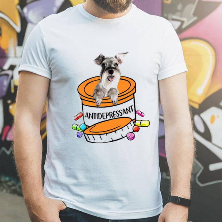 Schnauzer Antidepressant Dog Lovers shirt 4 - Schnauzer Antidepressant Dog Lovers shirt