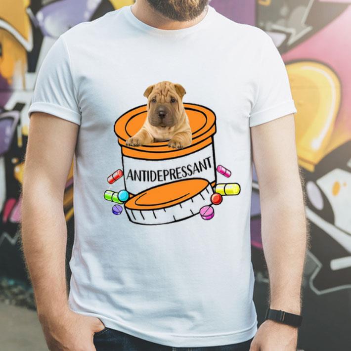 Shar Pei Antidepressant Dog Lovers shirt