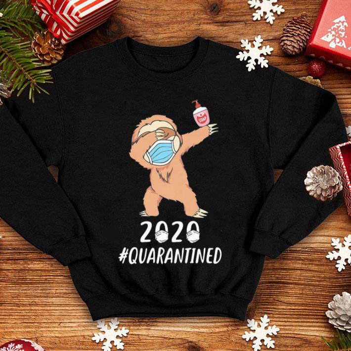 Sloth Dabbing Face Mask 2020 #Quarantined Covid-19 shirt Sloth Dabbing Face Mask 2020 Quarantined Covid 19 shirt 4 - Sloth Dabbing Face Mask 2020 #Quarantined Covid-19 shirt