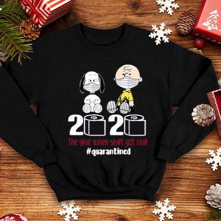 Snoopy And Charlie Brown 2020 The Year When Shit Got Real #quatantined Snoopy And Charlie Brown 2020 The Year When Shit Got Real quatantined 4 - Snoopy And Charlie Brown 2020 The Year When Shit Got Real #quatantined