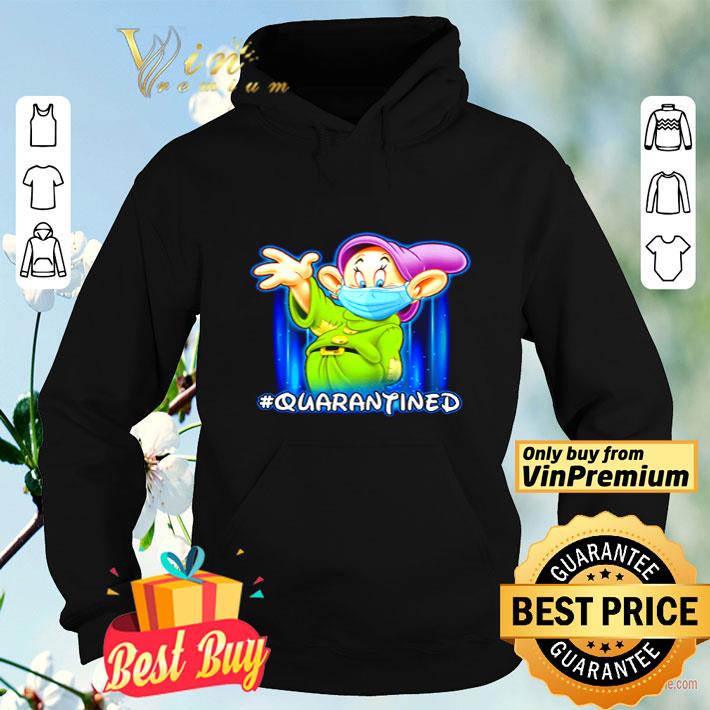 Snow White and Seven Dwarfs Dopey face mask quarantined Coronavirus shirt 4 1 - Snow White and Seven Dwarfs Dopey face mask #quarantined Coronavirus shirt