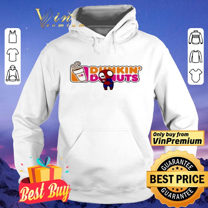 Spider Kid hug Dunkin’ Donuts shirt Spider Kid hug Dunkin Donuts shirt 4 - Spider Kid hug Dunkin’ Donuts shirt