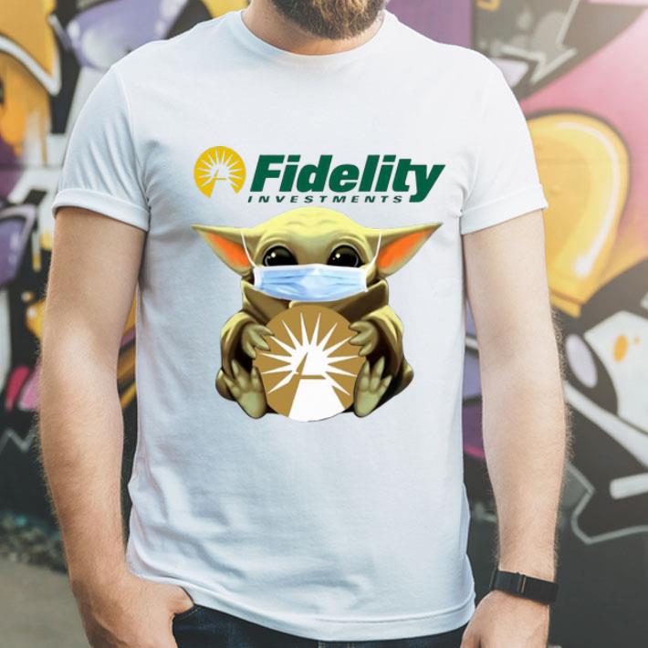 Star Wars Baby Yoda Mask Hug Fidelity Investments shirt 12 Star Wars Baby Yoda Mask Hug Fidelity Investments shirt