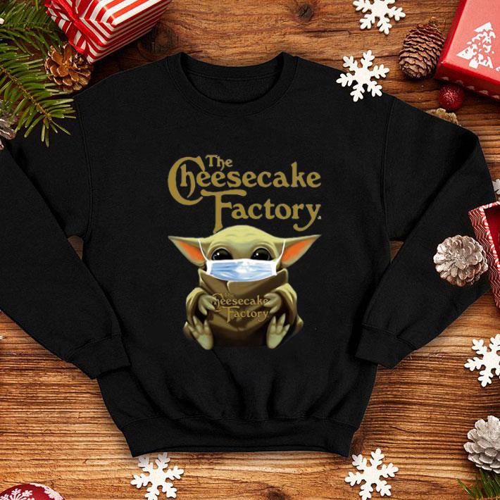 Star Wars Baby Yoda Mask The Cheesecake Factory Covid-19 shirt