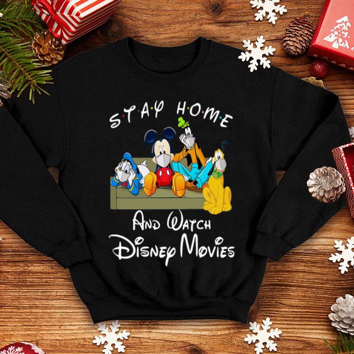 Stay Home And Watch Disney Movies Mickey And Friends shirt 4 2 - Stay Home And Watch Disney Movies Mickey And Friends shirt