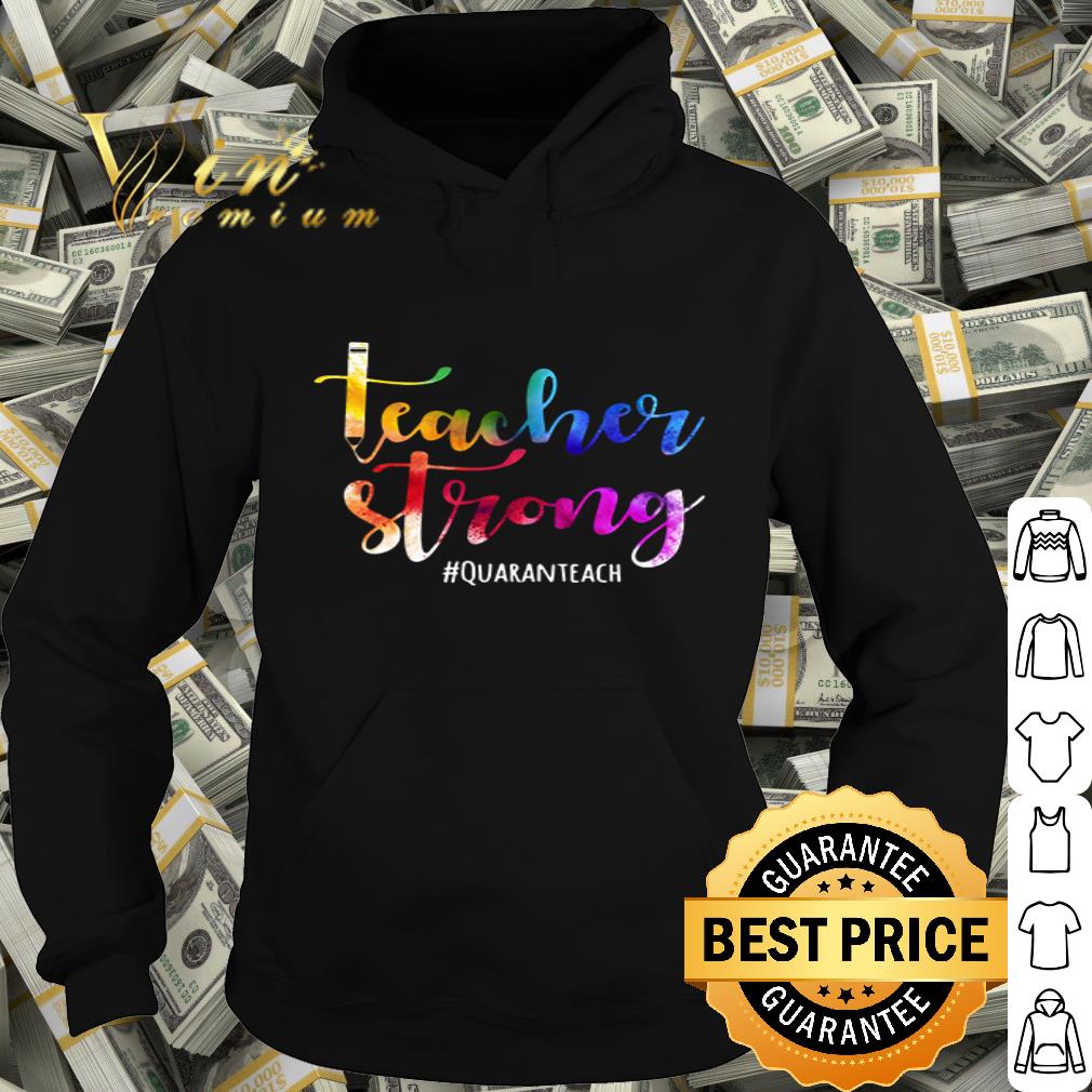 Teacher strong #quaranteach Coronavirus shirt