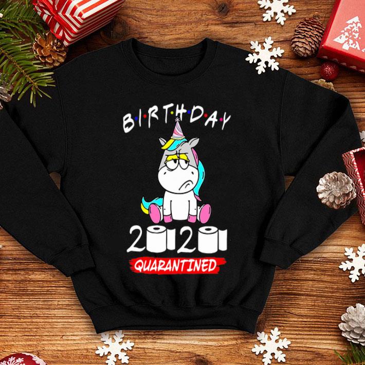 Unicorn Birthday 2020 Toilet Paper Quarantined Covid-19 shirt 1 Unicorn Birthday 2020 Toilet Paper Quarantined Covid-19 shirt