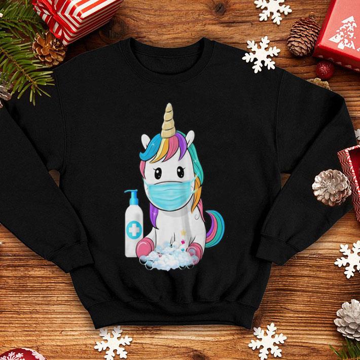 Unicorn Mask Hand Washing Covid 19 shirt 4 - Unicorn Mask Hand Washing Covid-19 shirt