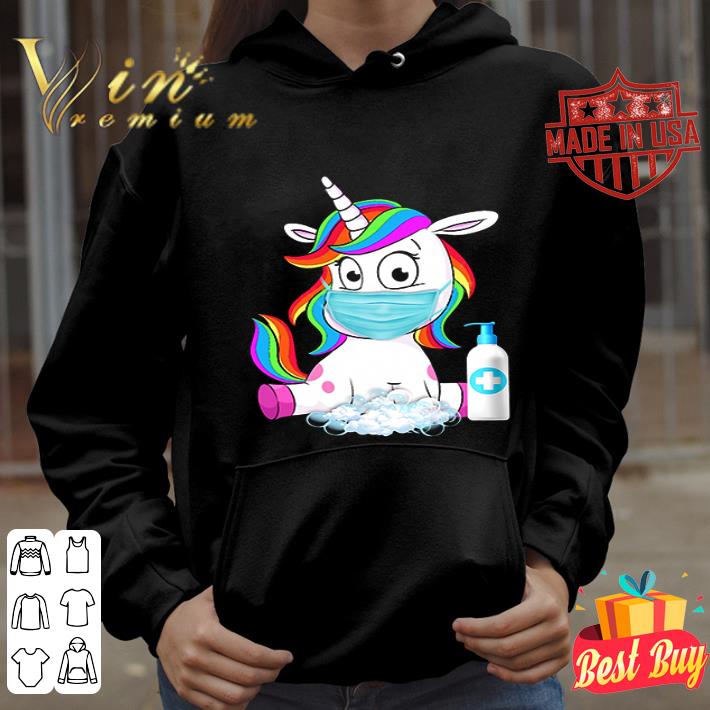 Unicorn washing hands Coronavirus shirt 4 Unicorn washing hands Coronavirus shirt