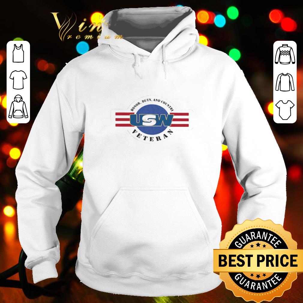 United Steelworkers Honor duty and country veteran shirt