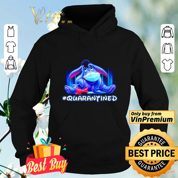 Winnie the Pooh wearing mask quarantined shirt