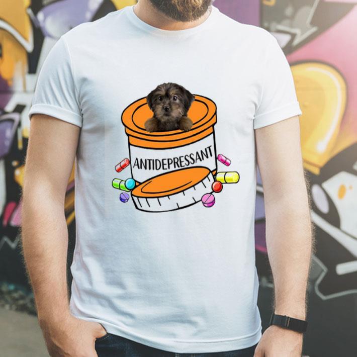 Yorkipoo Antidepressant Dog Lovers shirt