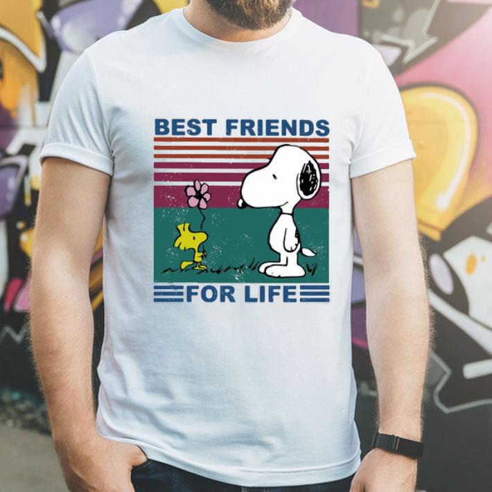 Vintage Snoopy And Woodstock Best Friends For Life shirt