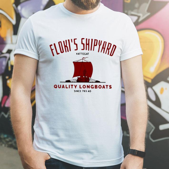 Floki’s Shipyard Kattegat Quality Longboats shirt 1 Floki’s Shipyard Kattegat Quality Longboats shirt