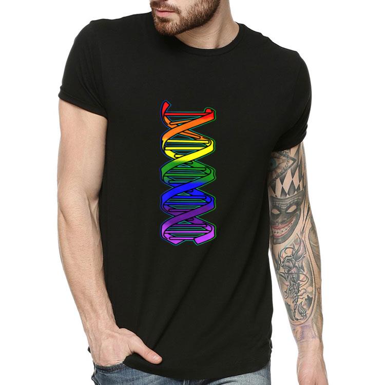 Pride LGBT Rainbow Double Helix DNA Gay Shirt 051716b7 pride lgbt rainbow double helix dna gay shirt 4 - Pride LGBT Rainbow Double Helix DNA Gay Shirt