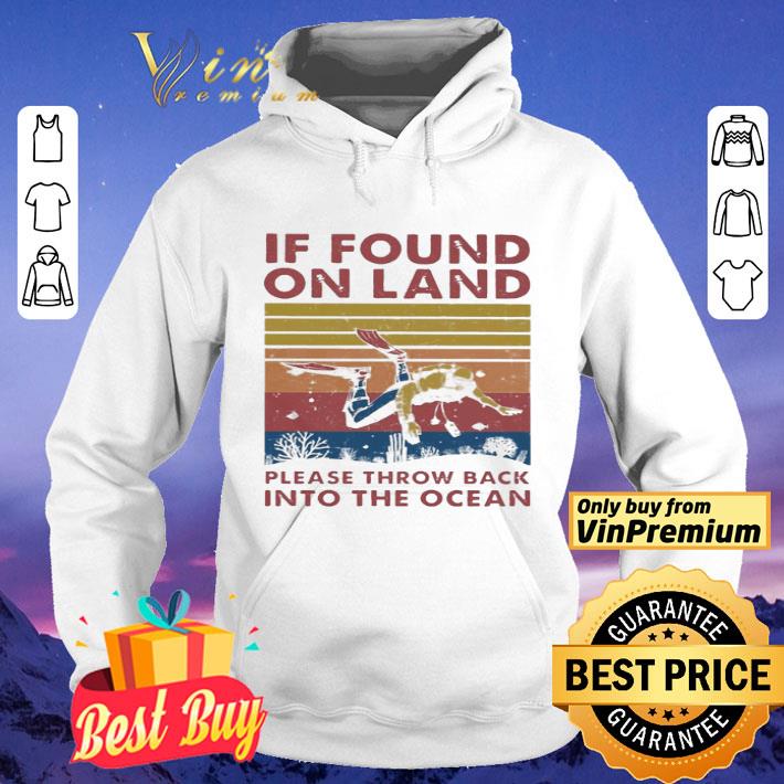 If found on land please throw back into the ocean vintage shirt 097e3849 if found on land please throw back into the ocean vintage shirt 4 - If found on land please throw back into the ocean vintage shirt