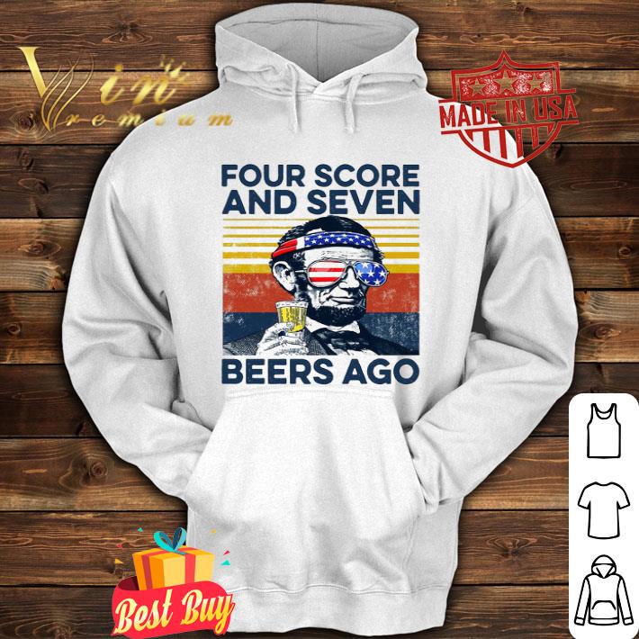 Vintage Abraham Lincoln Four Score And Seven Beers 4th Of July shirt 0a65e935 vintage abraham lincoln four score and seven beers 4th of july shirt 4 - Vintage Abraham Lincoln Four Score And Seven Beers 4th Of July shirt