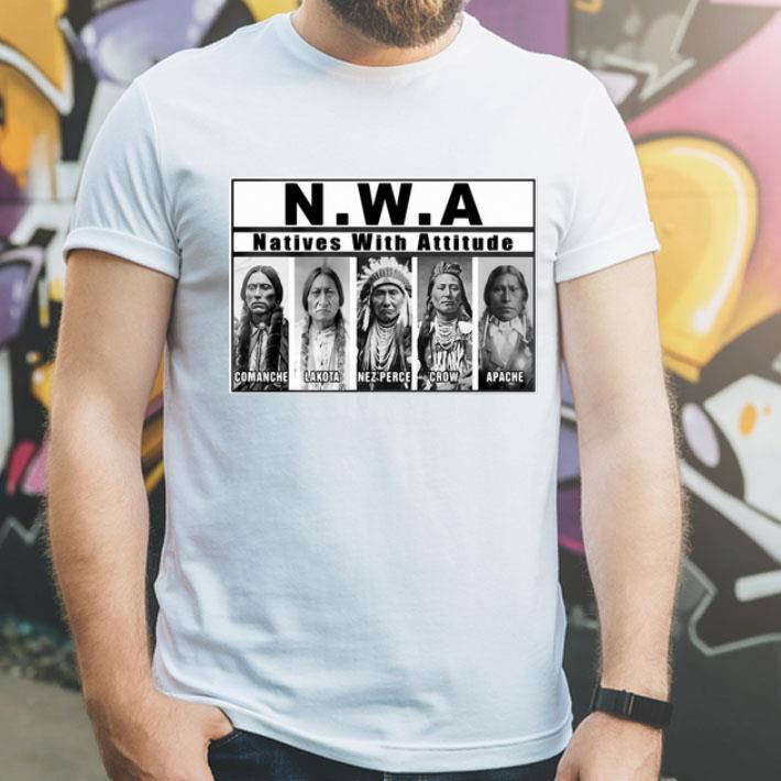 Natives With Attitude American Comanche Lakota Nez Perce Crow Apache shirt