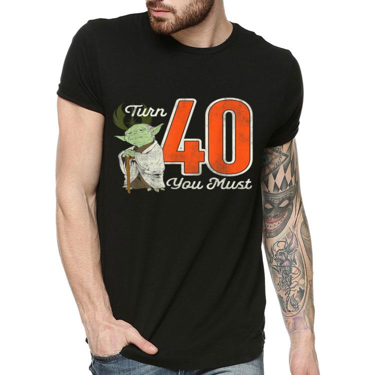 0ca04184 star wars yoda 40th birthday shirt 4 - Star Wars Yoda 40th Birthday Shirt
