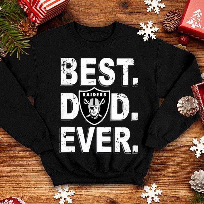Oakland Raiders Best Dad Ever Father's Day shirt