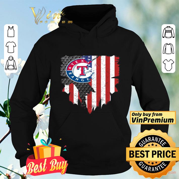 texas rangers american flag shirt