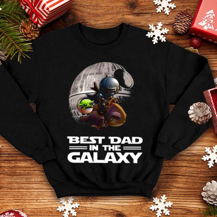 120374a6 the mandalorian and baby yoda the best dad in the galaxy chibi shirt 4 - The Mandalorian And Baby Yoda The Best Dad In The Galaxy Chibi Shirt