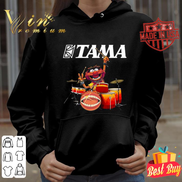 The Muppets Playing Drums Tama Logo shirt