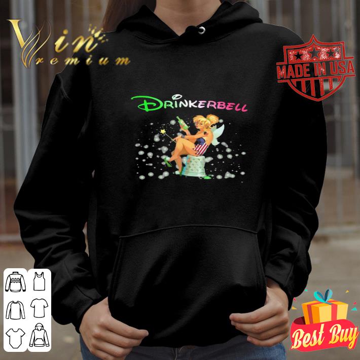 Disney Tinkerbell Drinkerbell American Flag Independence Day shirt