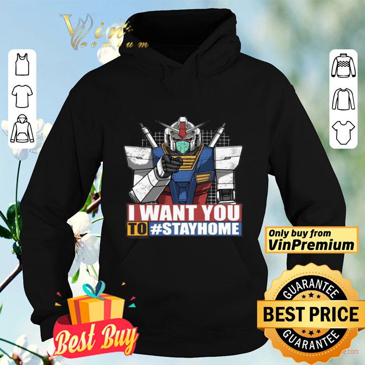 14056c30 gundam i want you to stay home shirt 4 - Gundam I Want You To Stay Home shirt