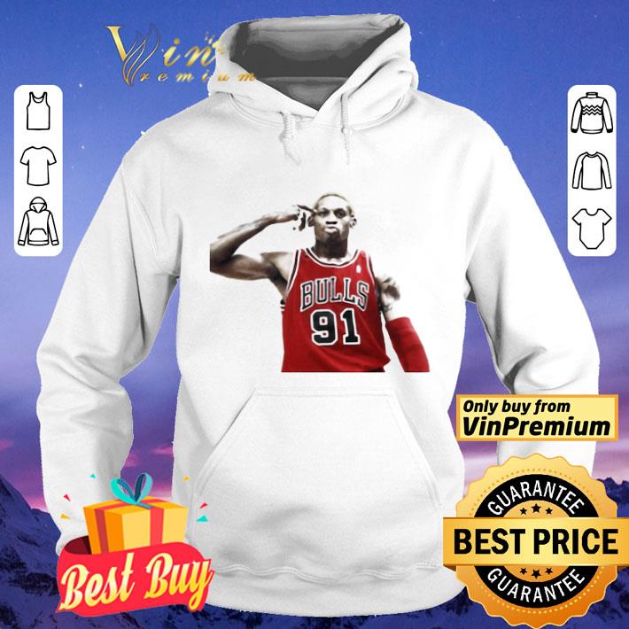 Dennis Rodman 91 Chicago Bulls shirt