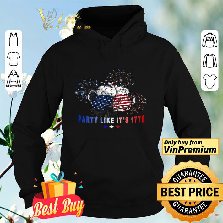 Beer Party Like It's 1776 Happy 4th Of July American Flag shirt 1bfd8e0b beer party like it s 1776 happy 4th of july american flag shirt 4 - Beer Party Like It's 1776 Happy 4th Of July American Flag shirt