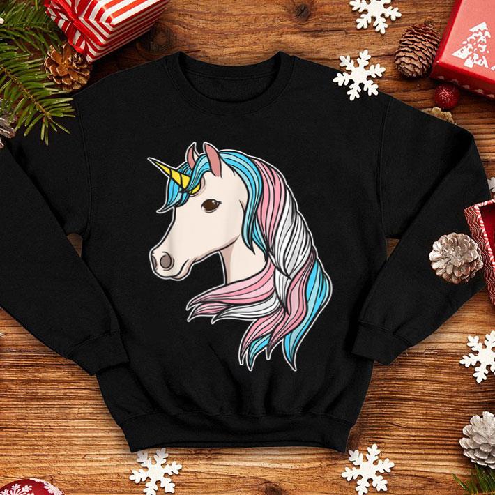 1cd14d03 trans pride unicorn transgender lgbt non binary shirt 4 - Trans Pride Unicorn Transgender LGBT Non-Binary Shirt