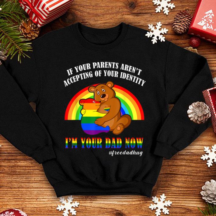 1ce58c82 lgbt pride free dad hugs awesome bear i m your dad now gifts shirt 4 - LGBT Pride Free Dad Hugs Awesome Bear I'm Your Dad Now Gifts Shirt