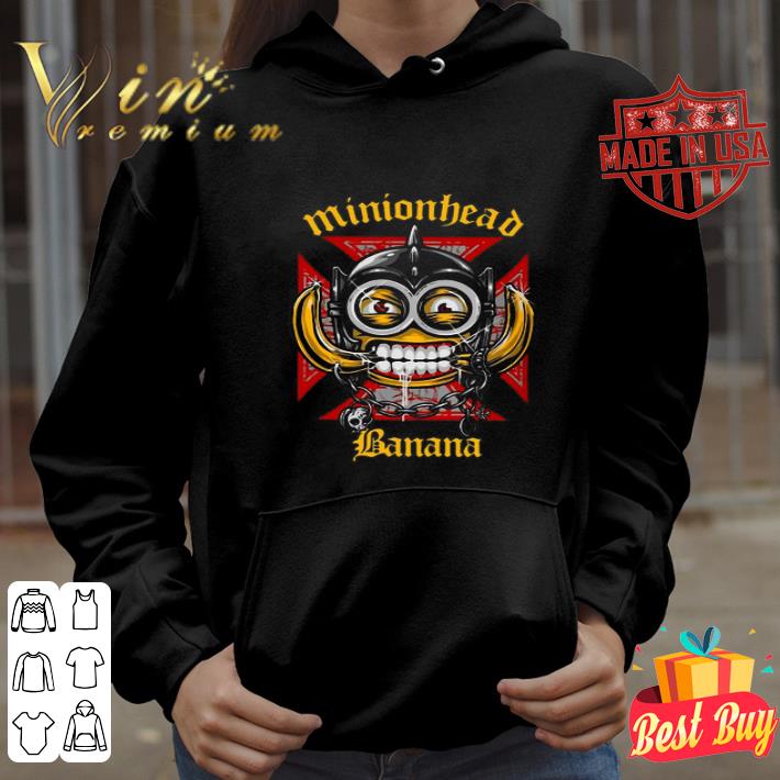 Minionhead Banana Minions Mashup Motörhead shirt