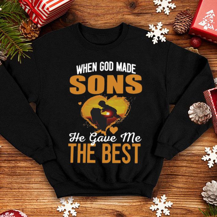 When God Made Sons He Gave Me The Best shirt 8 When God Made Sons He Gave Me The Best shirt