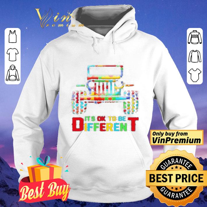 Truck it’s ok to be different autism awareness shirt