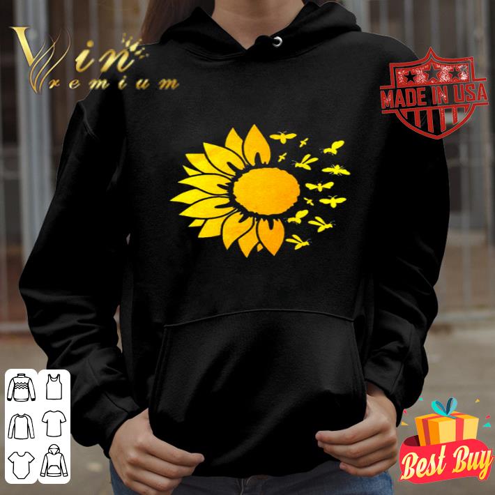 2a791ffc sunflower and butterflies shirt 4 - Sunflower and butterflies shirt