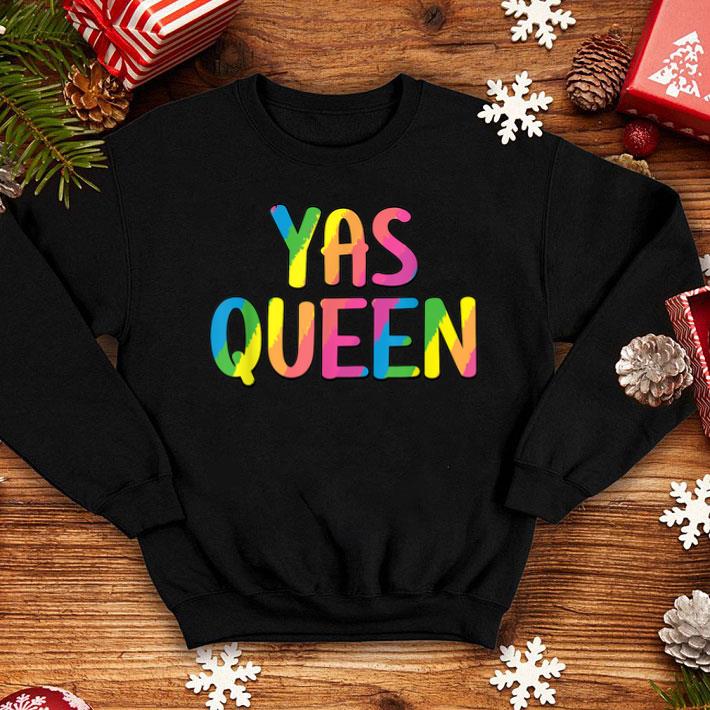 Yas Qween LGBT Gay Pride T Shirt 2d033ca2 yas qween lgbt gay pride t shirt 4 - Yas Qween LGBT Gay Pride T Shirt
