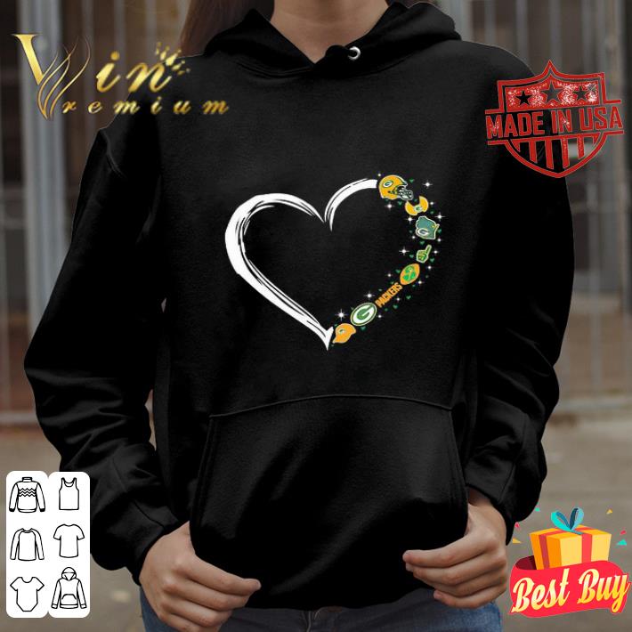 Love Green Bay Packers Football Logo shirt