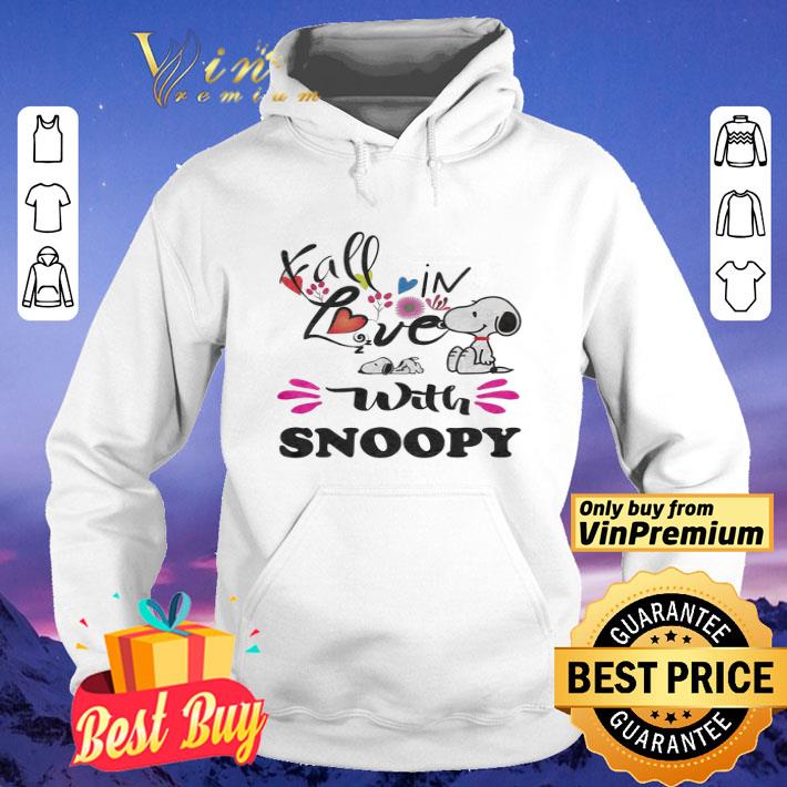 Fall In Love With Snoopy shirt